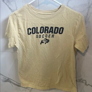 Nike Kids Yellow Colorado Soccer Tee